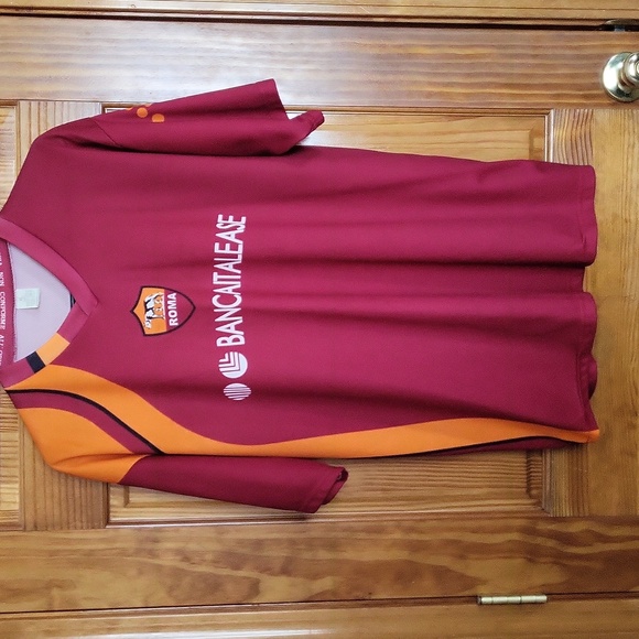 Totti 10 Roma 2006  Maroon and Orange Soccer Jersey - Picture 4 of 6